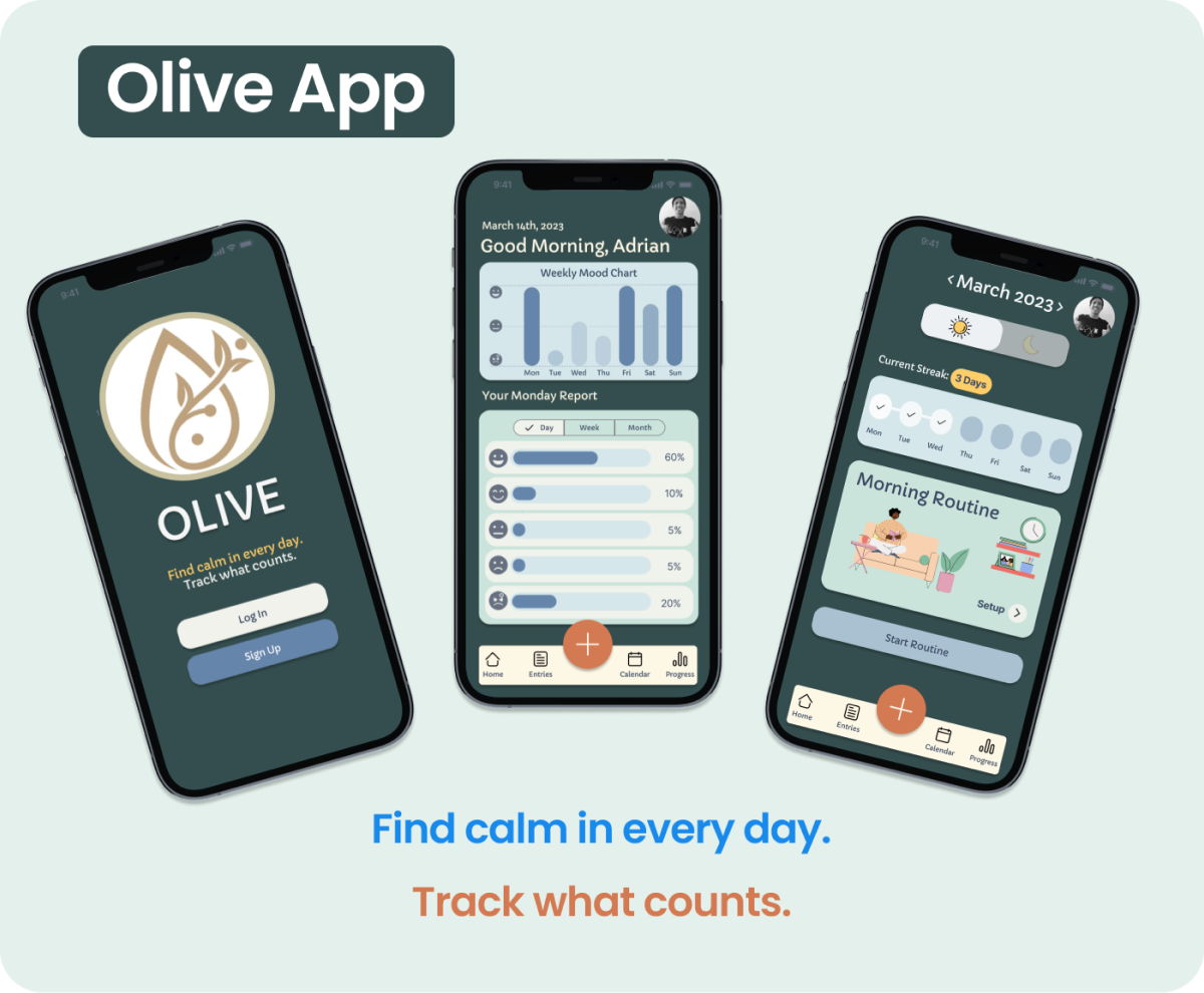 Olive App: Mood Tracking App
